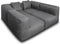 Feel Furniture - Binnen & Buiten bank - Odin - 4 Persoonsbank - Grijs