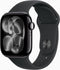 Apple Watch Series 11 - Smartwatch - GPS - 42mm - Aluminium - Sportbandje M/L - Zwart