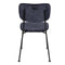 Zuiver Benson Eetkamerstoel - Blauw - Set van 2