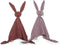Nuuroo Ado Hugging Cloth knuffeldoek 2-pack Woodrose/Mahogany