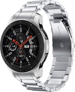 imoshion Bandje met Horlogeband inkorter - Geschikt voor Samsung Gear S3 Frontier, Samsung Gear S3 Classic, Samsung Galaxy Watch (46mm) - imoshion Stalen bandje - Zilver