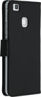Accezz Hoesje Geschikt voor Huawei P9 Lite Hoesje Met Pasjeshouder - Accezz Wallet Softcase Bookcase - Zwart