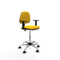 Piqueras y Crespo B1D05RN - Bureaustoel - Hoogteverstelbaar met armleuning - Geel
