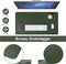 WURK Muismat XXL - Bureau Onderlegger - Kabel Clip - 120x60 - Groen