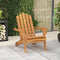 vidaXL - Tuinstoel - Adirondack - massief - acaciahout