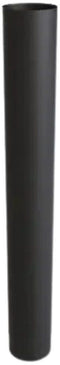 Nedco BV - Kachelpijp - 150 mm aansluitmaat - 2 mm dikte - 100 cm lengte - zwart staal