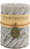 Countryfield Stompkaars met ribbel Grijs Ø7 cm | Hoogte 7,5 cm