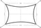Schaduwdoek waterdicht - beige - 4x4 m - UV-bestendig