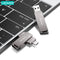 USAMS 128GB Usb Stick met Type C + USB 3.0 Dual Flash drive memory stick 2 in 1 OTG (On The Go)
