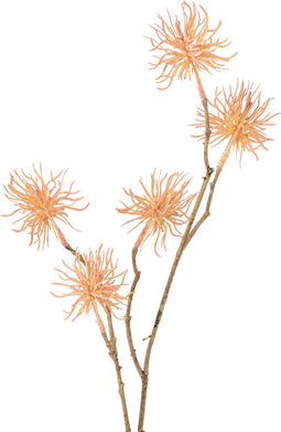 J-Line Tak Unchin - kunststof - lichtoranje - 12 stuks