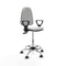 Piqueras y Crespo BFN05RP - Bureaustoel - Hoogteverstelbaar - Wit