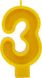 Verjaardagskaars - Cijfer 3 3