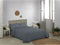 Noorse hoes Alexandra House Living QUTUN Donker grijs 240 x 220 cm