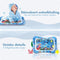Spoused Waterspeelmat - Watermat - Tummy Time - 6 bewegende visjes - Clownviskleur