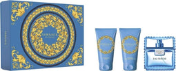 Versace Man Eau Fraiche Eau de Toilette Set Man Eau Fraiche Eau De Toilette 50ml & Bath & Shower Gel 50ml & Aftershave Balm 50ml