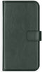 Selencia iPhone Xs - Echt Lederen Bookcase - 3 Pashouders - Groen