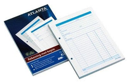 Atlanta - Rekeningblok Djois A5 50x2vel met carbon | 5 stuks