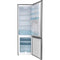 Frilec BONN285-70-WT-040EI - Koelvriescombinatie - Waterdispenser - 240 liter - 40 dB - Zilver - Inox