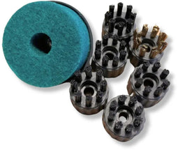 Techweise TS1 - Vervangset borstels - 7 stuks - Zwart (7 stuks)