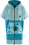 Poncho Wave Hawaii Zip Poncho Cotton Flyh M WH4042 Multikleur 95 x 75 cm