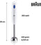 Braun MQ10.001M - Staafmixer - 450W - Lichtgewicht - Blauw