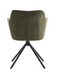 Criks Design Preston - Draaibare eetkamerstoel - 180° draaibaar - green (2 stuks)