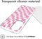 iMoshion Hoesje Geschikt voor Samsung Galaxy A53 Hoesje Siliconen - iMoshion Design hoesje - Roze / Retro Pink Check