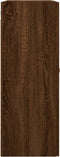 vidaXL - Wandkast - 69,5x34x90 - cm - bruin - eikenkleur
