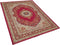 KARAMAN - Laagpolig vloerkleed - Rood - 160 x 230 cm - Polyester