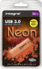 Integral Neon 3.0 - USB 3.2 Flash Drive - 32GB - Oranje