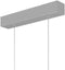 Steinhauer Bande 3995ST - Hanglamp - 150 cm breed - hoogte instelbaar - staalkleurig