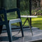Weltevree | Sundial Table | Koffietafel Rond Zonnewijzer | Bijzettafel Tuin, Tuintafel, Salontafel Buiten | Aluminium Staal Gepoedercoat | Zandgeel RAL 1002