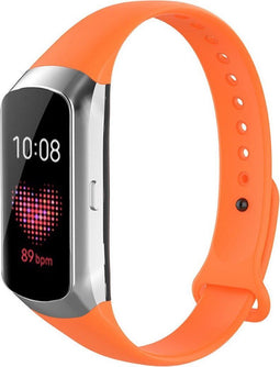 iMoshion Bandje Geschikt voor Samsung Galaxy Fit - iMoshion Siliconen bandje - Oranje