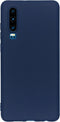 iMoshion Hoesje Geschikt voor Huawei P30 Hoesje Siliconen - iMoshion Color Backcover - Donkerblauw