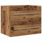 vidaXL - Wastafelmeubel - 60x38,5x48 - cm - spaanplaat - oud - hout