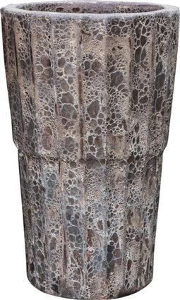 PTMD Pot Fayah Bruin rond hoog L 54 X 54 X 85