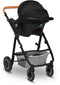 Lionelo Amber - 3in1 Kinderwagen - Reiswieg Buggy Autostoel - ADAC getest - Geveerde luchtbanden - Steen Grijs