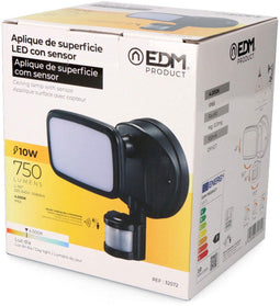 EDM 32572 - LED spotlight - 10 W 750 Lm 4000 K - Zwart