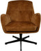 Fauteuil Cleveland - 75x73x88 - Goud/zwart - Adore/metaal