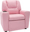 vidaXL - Kinderfauteuil - verstelbaar - kunstleer - roze