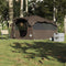 vidaXL - Tunneltent - 6-persoons - waterdicht - bruin