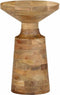 vidaXL - Bijzettafel - Ø33x50 - cm - massief - mangohout