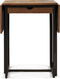 Riviera Maison Bartafel Inklapbaar - Shelter Island Folding Bar Table - Zwart