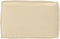 vidaXL - Ligbedkussen - voor - Rugsteun - Beige - 60x40x12 - cm - Oxford - Stof
