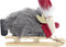 Kerstversiering DKD Home Decor Polyester Rendier (15 x 5,5 x 16,5 cm) (2 Stuks)