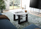Furnilux Seattle - Salontafel - Tijdloos ontwerp - 75x75x42cm - Wit Grijs