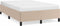 vidaXL - Bedframe - zonder - matras - 120x190 - cm - kunstleer - cappuccinokleurig