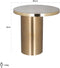 Richmond Bijzettafel Naya Brushed Goud Ø50cm
