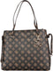 Guess Digital Shopper - Grote tas met merklogo - Bruin