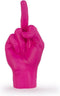 Roze middelvinger beeldje - Bitten Design